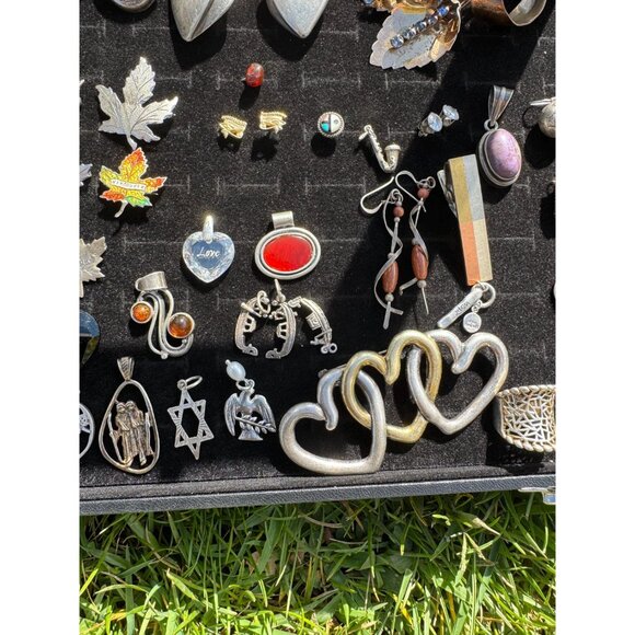 247 grams of Sterling Silver Jewelry Lot - Picture 9 of 10